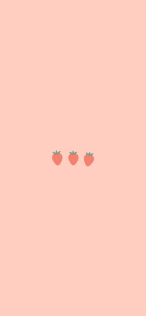 Capsună Pastel [wallpaper] — Oppo K13 Fundal