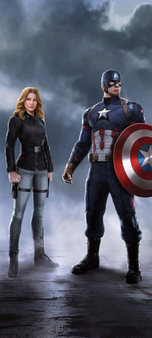 Film Captain America — Redmi A5 Fundal