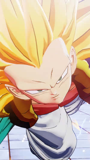Captând puterea: transformarea lui Goku — Dragon ball z GIF Fundal