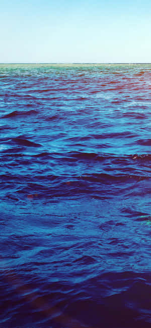 Ocean Estetic Telefon — iPhone X Fundal