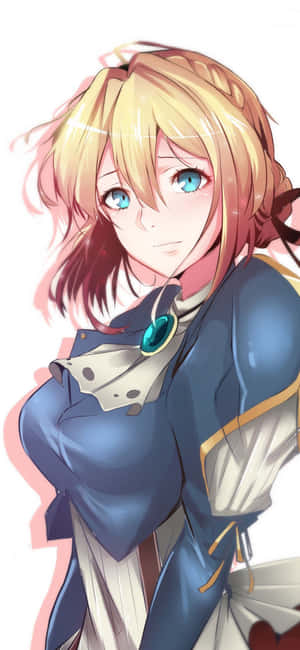 iPhone Violet Evergarden — Honor X7e Fundal