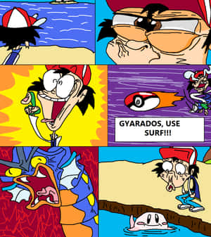 Imagini Amuzante Pokémon — Pokemon cool Fundal