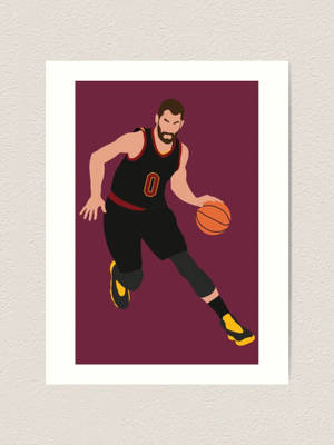 Fond de ecran caricatură Kevin Love — 3:4 Fundal