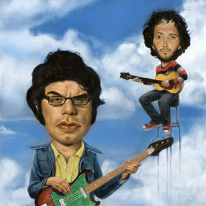 Caricaturi realiste Flight Of The Conchords — 1:1 Fundal