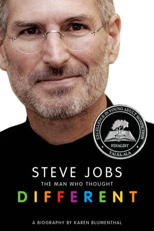 Carte despre viața lui Steve Jobs — Huawei MatePad Fundal