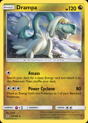 Cartela Drampa Aurie — Pokemon Telefon Fundal