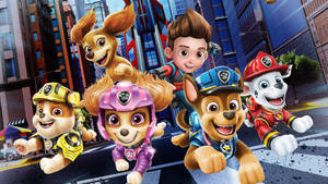 Cățelușii din Paw Patrol: Filmul încărcând