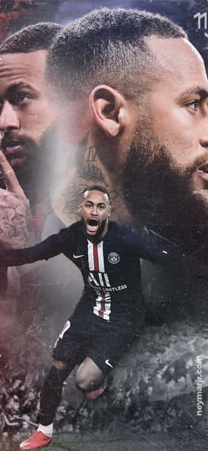 Imagini cu Neymar — iPhone 16 Pro Fundal