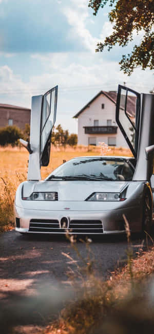 Iphone Xs Bugatti Background — Tecno Camon 50 Fundal