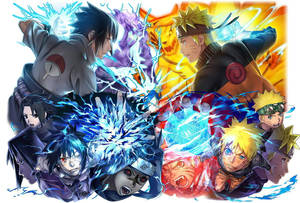 Cool Naruto versus Sasuke — Naruto vs sasuke Fundal