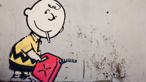 Fundal Charlie Brown amuzant anime — Pfp anime drăguț Fundal