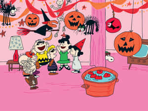 Imagini cu Charlie Brown de Halloween — Charlie Brown Halloween Fundal