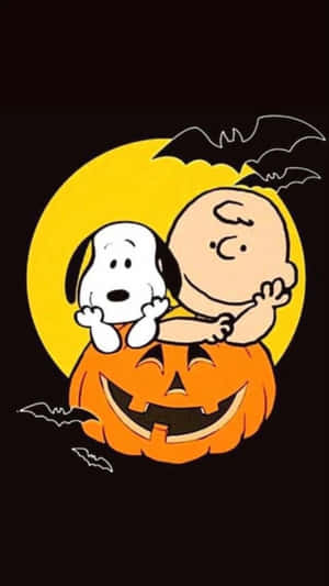 Imagini cu Charlie Brown de Halloween — Charlie Brown Halloween Fundal