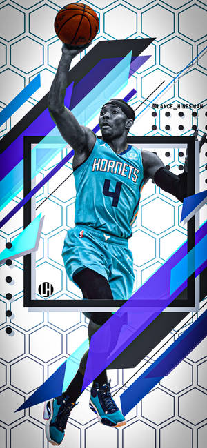 Charlotte Hornets Devonte Graham wallpaper — iPhone 17 Pro Max Fundal