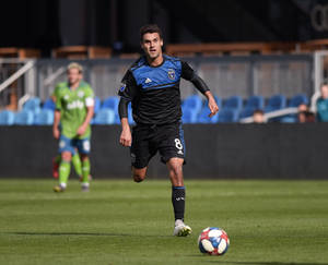 Chris Wondolowski Atacant San Jose Earthquakes — Fotbal GIF Fundal