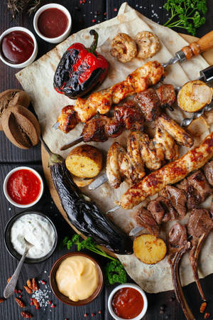 Churrasco pe Băț — Huawei MatePad 11.5 S (2025) Fundal
