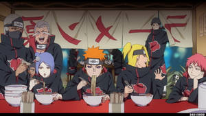 Cină Naruto Pain — Simbol naruto Fundal