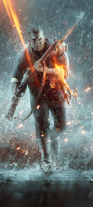 Battlefield Telefon — 20:9 Fundal