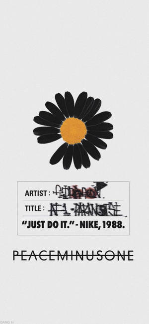 Fond de ecran colaborare Peaceminusone și Nike — iPhone 13 Mini Fundal
