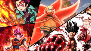 Colaj Naruto Modul Baryon — Modul baryon naruto Fundal