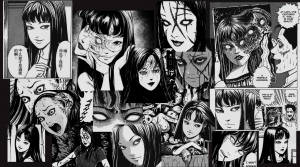 Colaj Junji Ito Tomie Kawakami