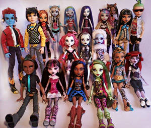 Tapet colecție estetică de păpuși Bratz — Estetică Bratz Fundal