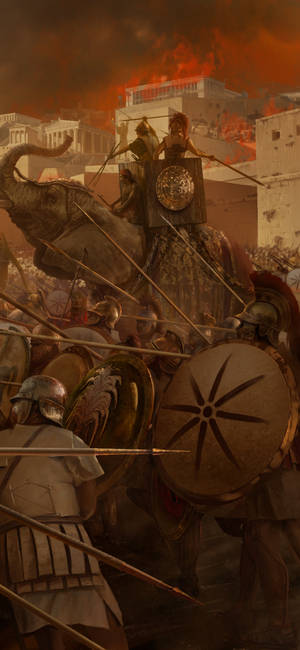 Rome Total War — Galaxy A07 Fundal