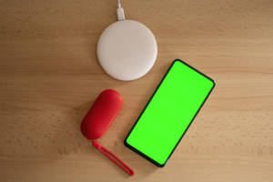 Accesorii pentru ecran verde — Estetic pentru iPhone Fundal