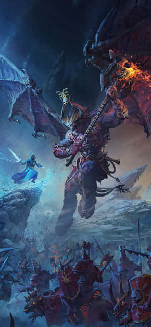iPhone X Total War Warhammer Fundal — Vivo S Fundal