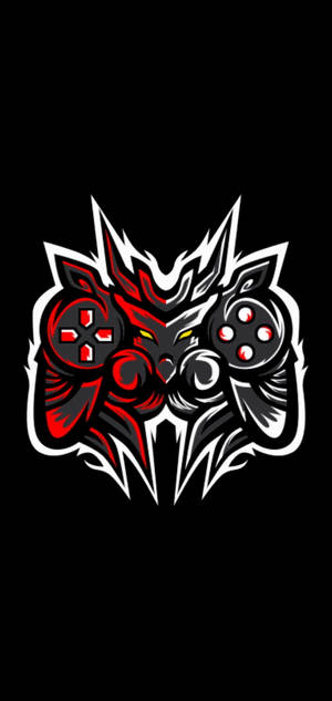 Controller Gaming Abstract Logo Gaming HD — iPhone 17 Fundal
