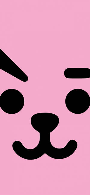 Cooky Bt21 Fața Completă fundal — iPhone 16e Fundal