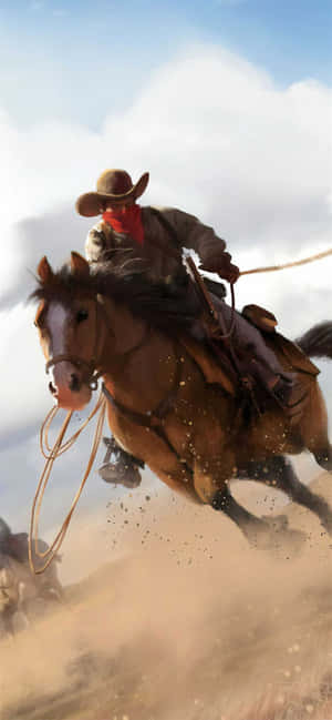 Cowboy Western iPhone — POCO F7 Ultra Fundal
