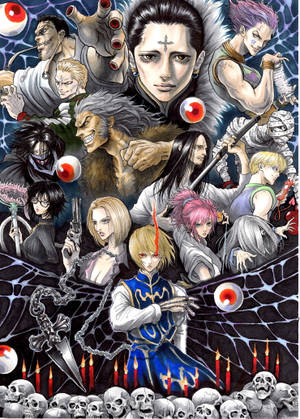 Fond de ecran Craniu art – Phantom Troupe — IQOO Pad5c Fundal