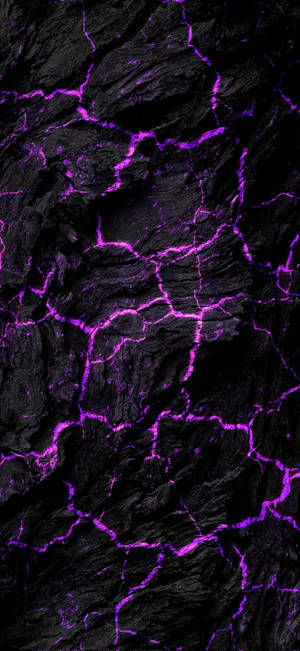 Crăpături Neon Violet pentru iPhone — iPhone 17 Pro Fundal