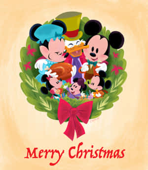 "Creați amintiri magice de Crăciun alături de Disney!" — Disney craciun Fundal