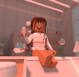 Creează-ți propria lume cu Aesthetic Roblox! — Estetic Roblox Fundal