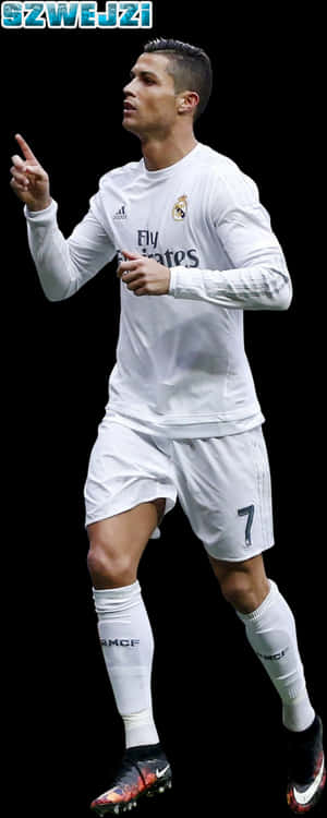 Cristiano Ronaldo Real Madrid Poziție de Acțiune