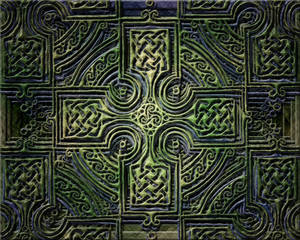Cruce celtică irlandeză, fundal — 5:4 Fundal