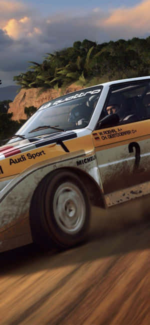 Fond iPhone Xs Dirt Rally — Tecno Camon Fundal