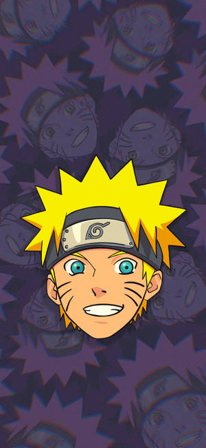 Naruto Galben — Galaxy A17 Fundal