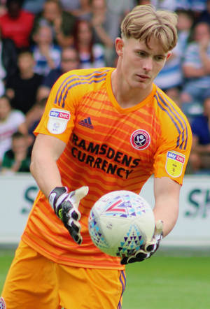 Dean Henderson prinde mingea — Xiaomi Pad Fundal