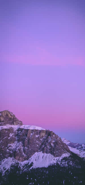 iPhone Violet Pastel — Xiaomi 17 Pro Fundal