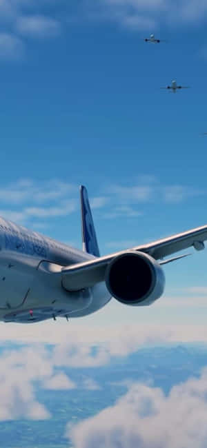 Iphone Xs Microsoft Flight Simulator Fundal — OnePlus 13R Fundal