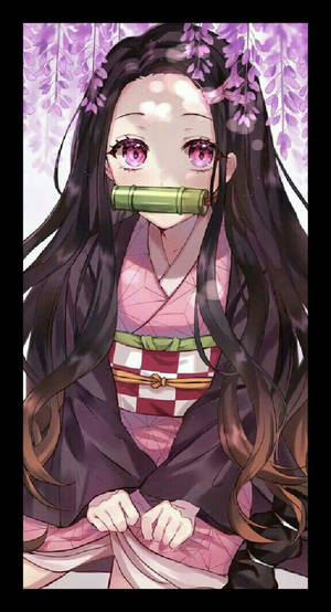 Wallpaper Demon Slayer Nezuko — Demon Slayer Nezuko Fundal