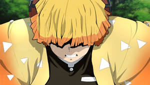 Demon Slayer Zenitsu Furios — Demon slayer zenitsu Fundal