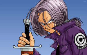 Trunks — Dragon ball z GIF Fundal