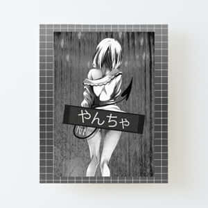 imagini Black Anime — Anime Alb Negru Fundal