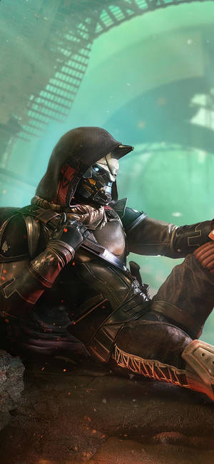 Destiny 2 iPhone Graphic Cayde-6 — Samsung S23 Ultra Fundal