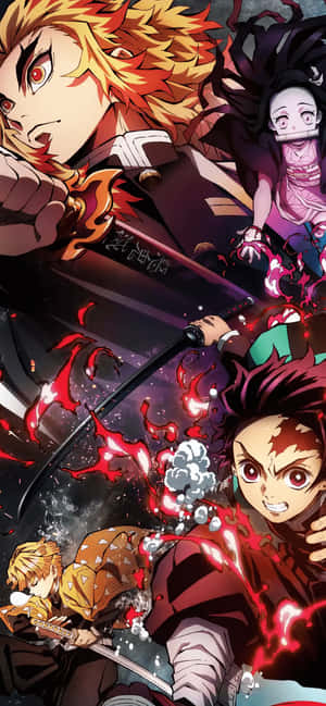 Demon Slayer Iphone 11 — Redmi Note 15 Pro 4G Fundal