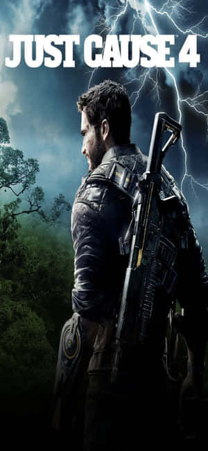 Fundal iPhone X Just Cause 4 — Rece Fundal
